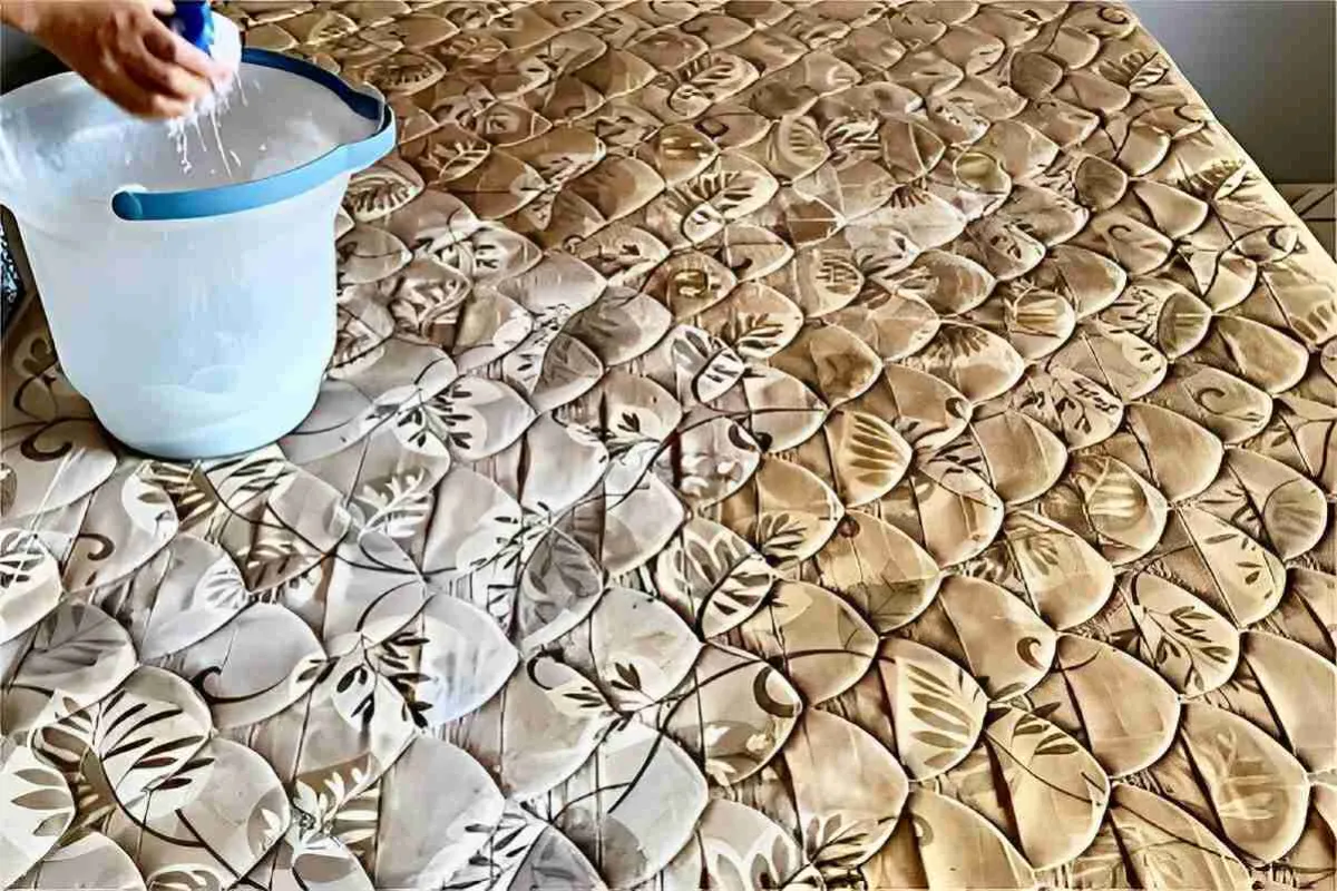 Receita poderosa para limpar colchão encardido sem gastar mu