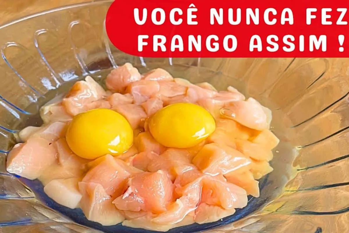 Receita saudável de frango ótima para saborear no almoço ou