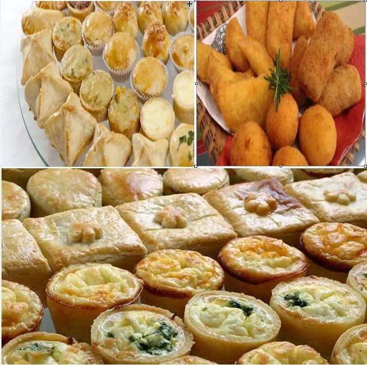 Receitas de Massas de Salgados para Festas