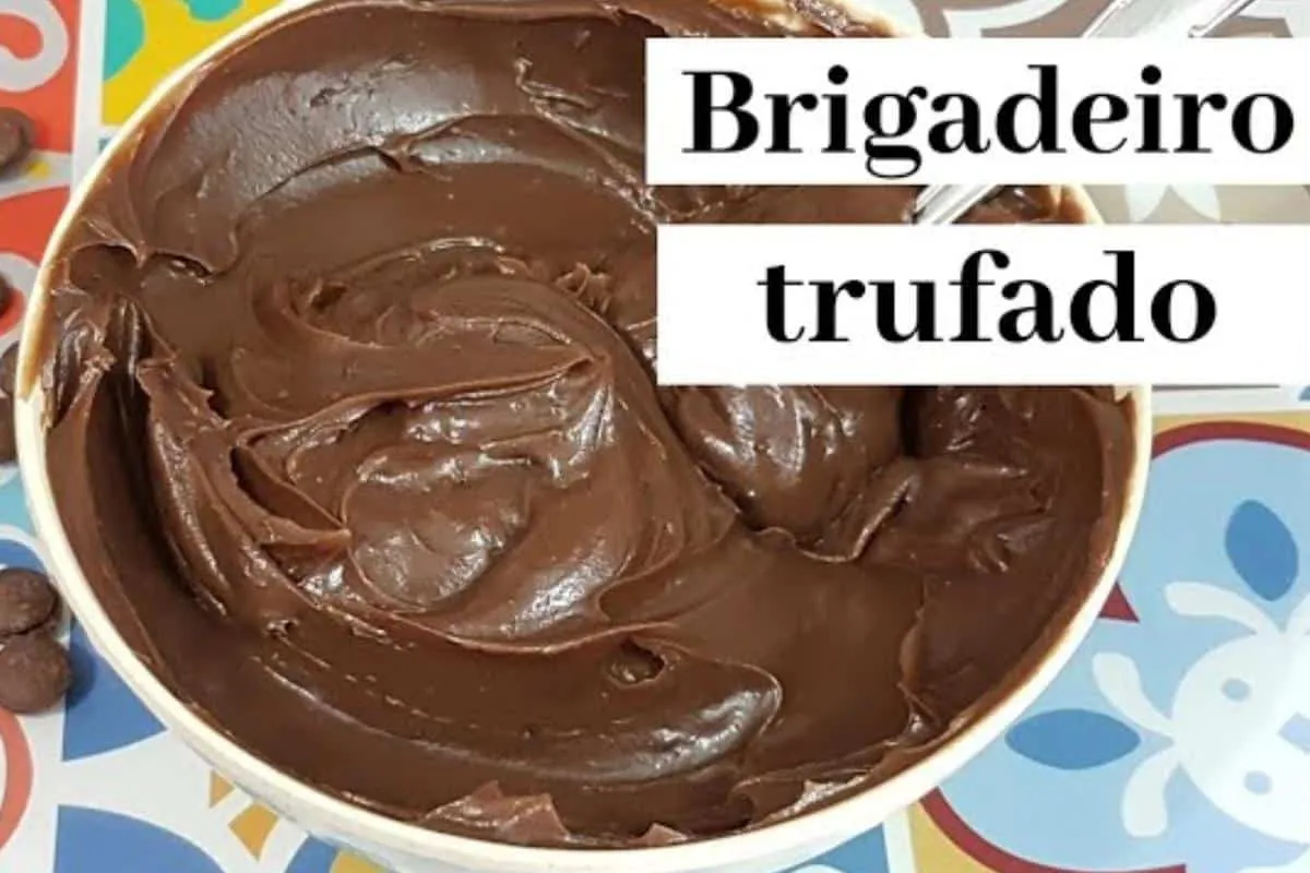 Recheio de brigadeiro trufado bem cremoso para rechear bolos