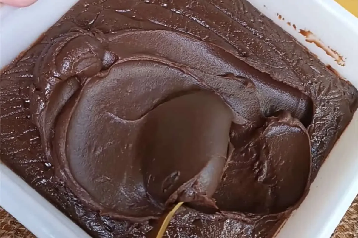 Recheio de chocolate estruturado com um ingrediente secreto