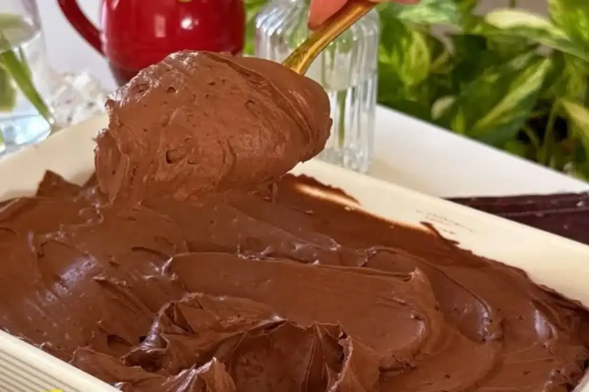 Recheio de chocolate profissional feito com apenas três ingr