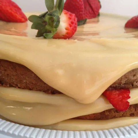 Recheio de Creme Belga da Isamara
