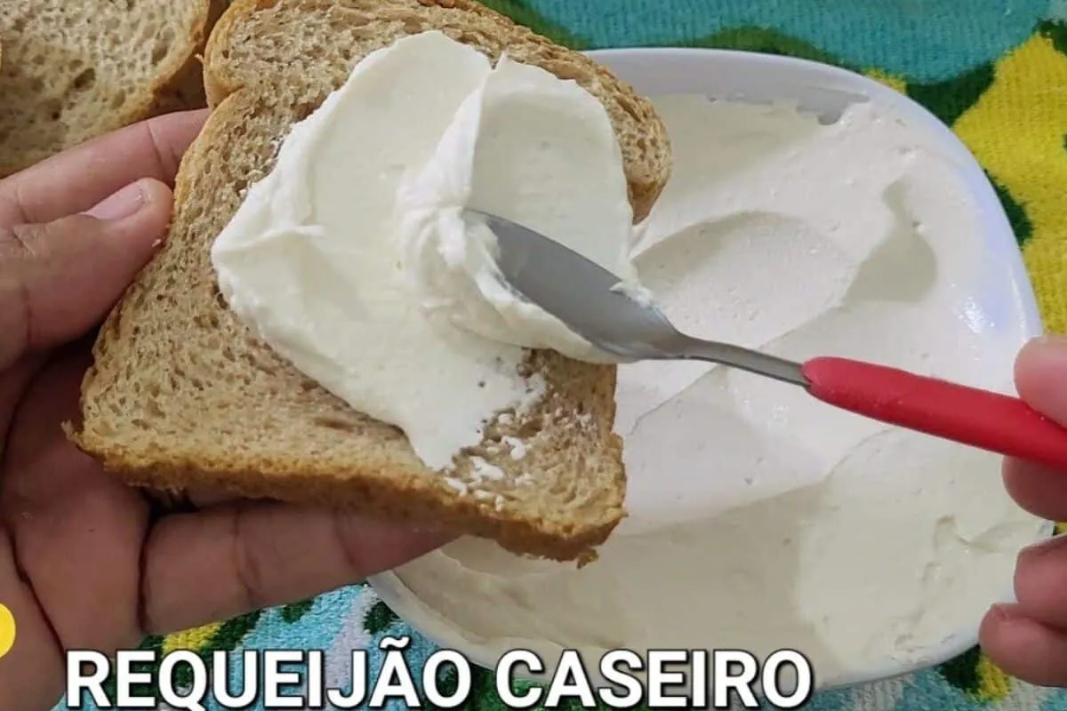 Requeijão caseiro super cremoso e você só precisa de 2 ingre