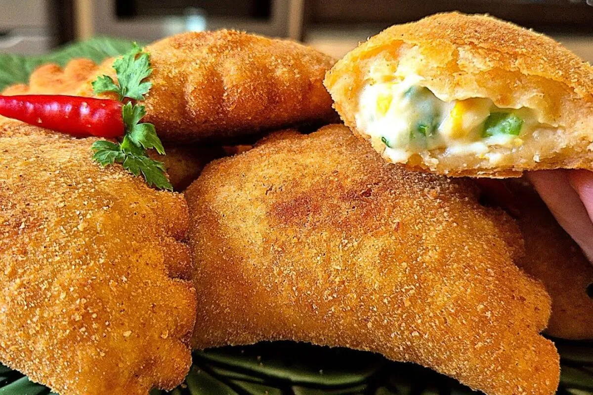 Risoles de milho delicioso e fácil de preparar, receita que fazia sucesso quando eu vendia salgados