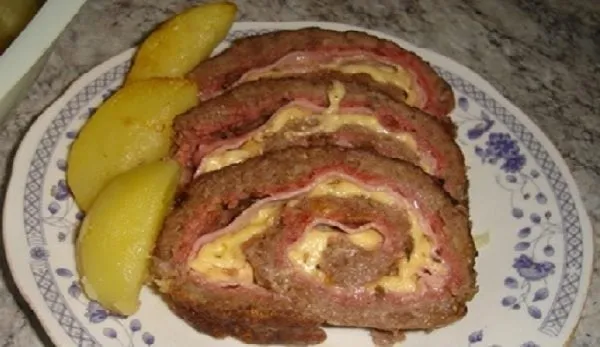 Rocambole de Carne Moída Fácil