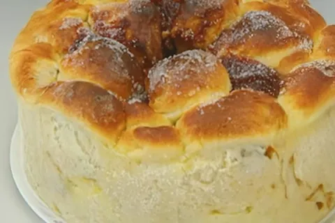 Rosca caseira recheada: parece pão comprado em padaria chiqu