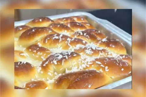 Rosca nuvem doce de padaria: fica tão fofinha que parece um 
