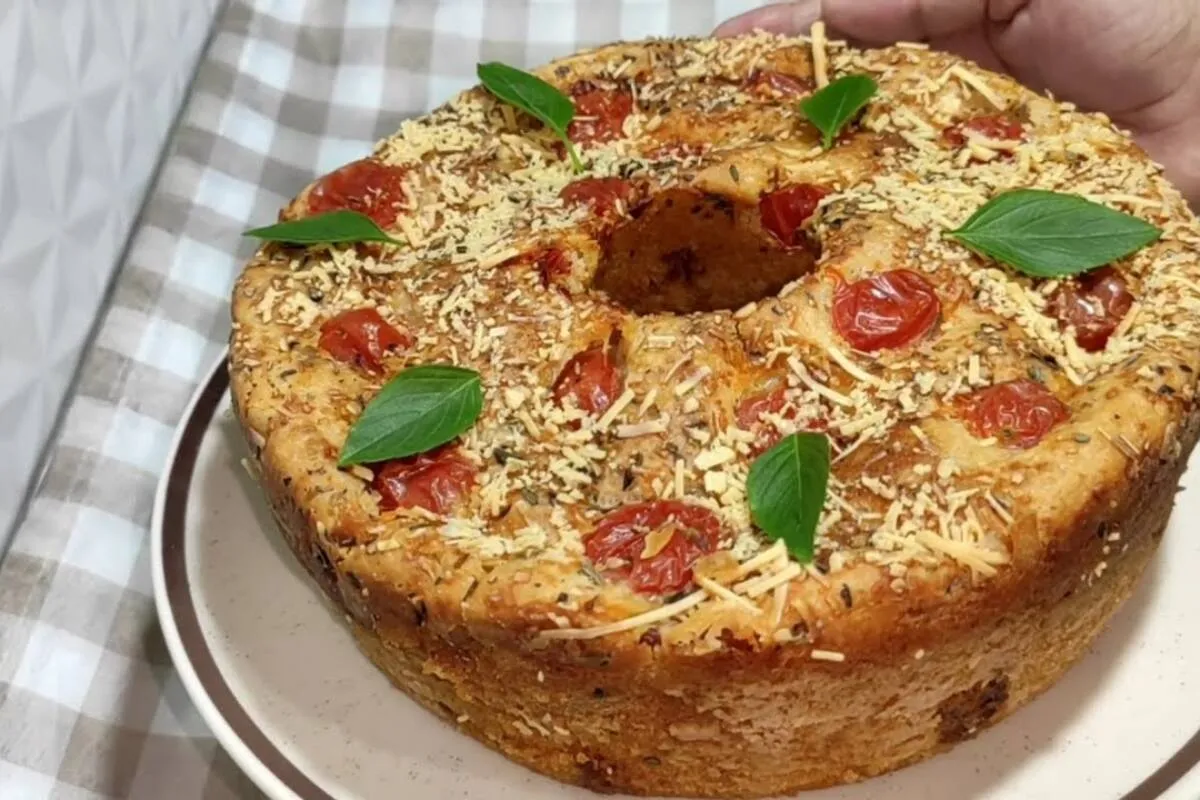 Rosca salgada de colher: você vai amar essa deliciosa receit