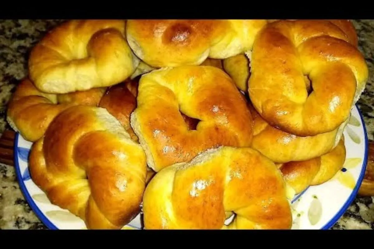Rosquinha caseira assada super fofinha que desmancha na boca
