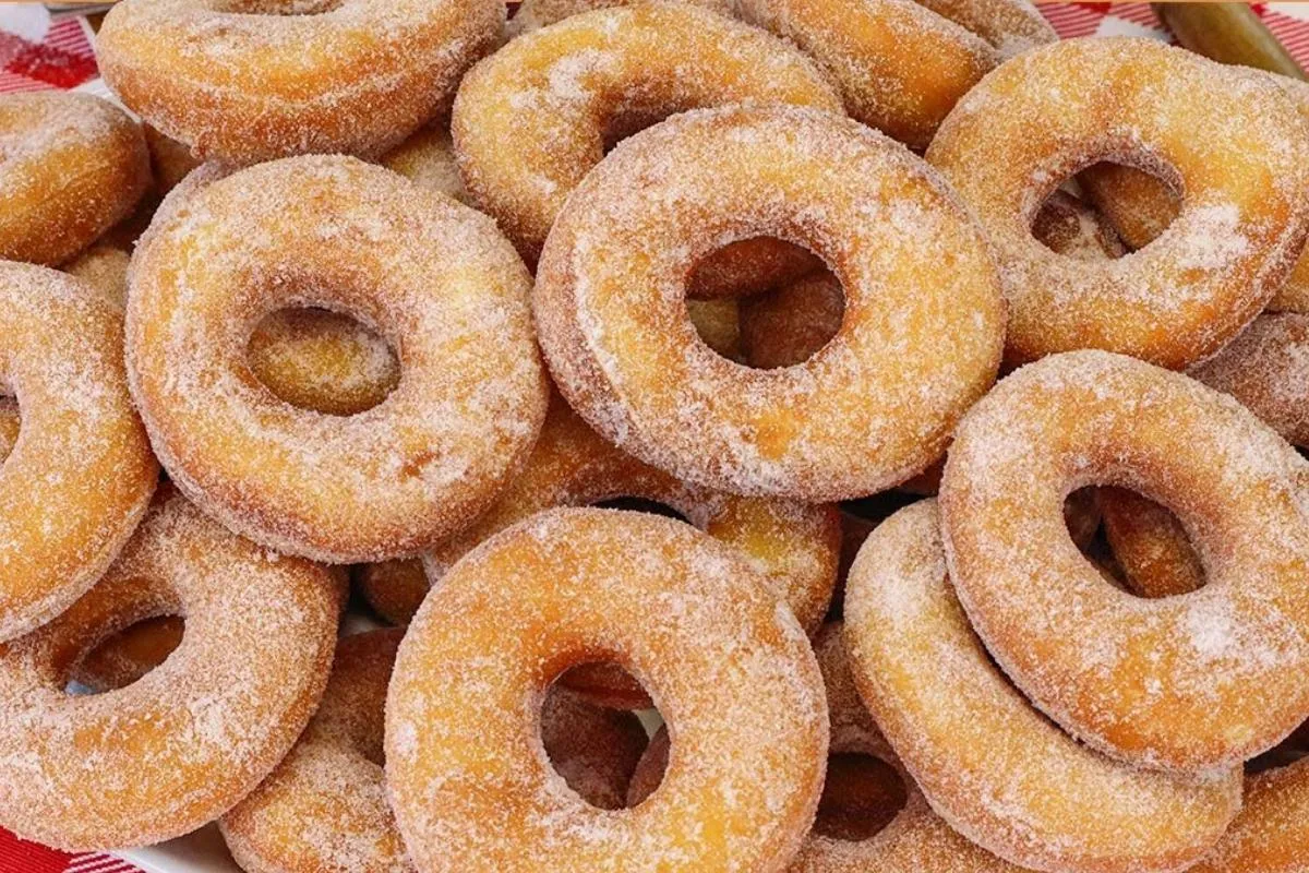 Rosquinha caseira da vovó que fica fofinha e macia por 3 dia