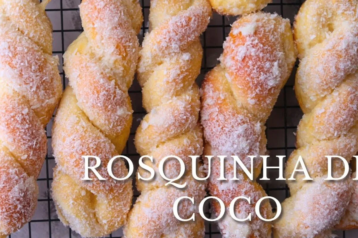 Rosquinha de coco simples e deliciosa com leite condensado q