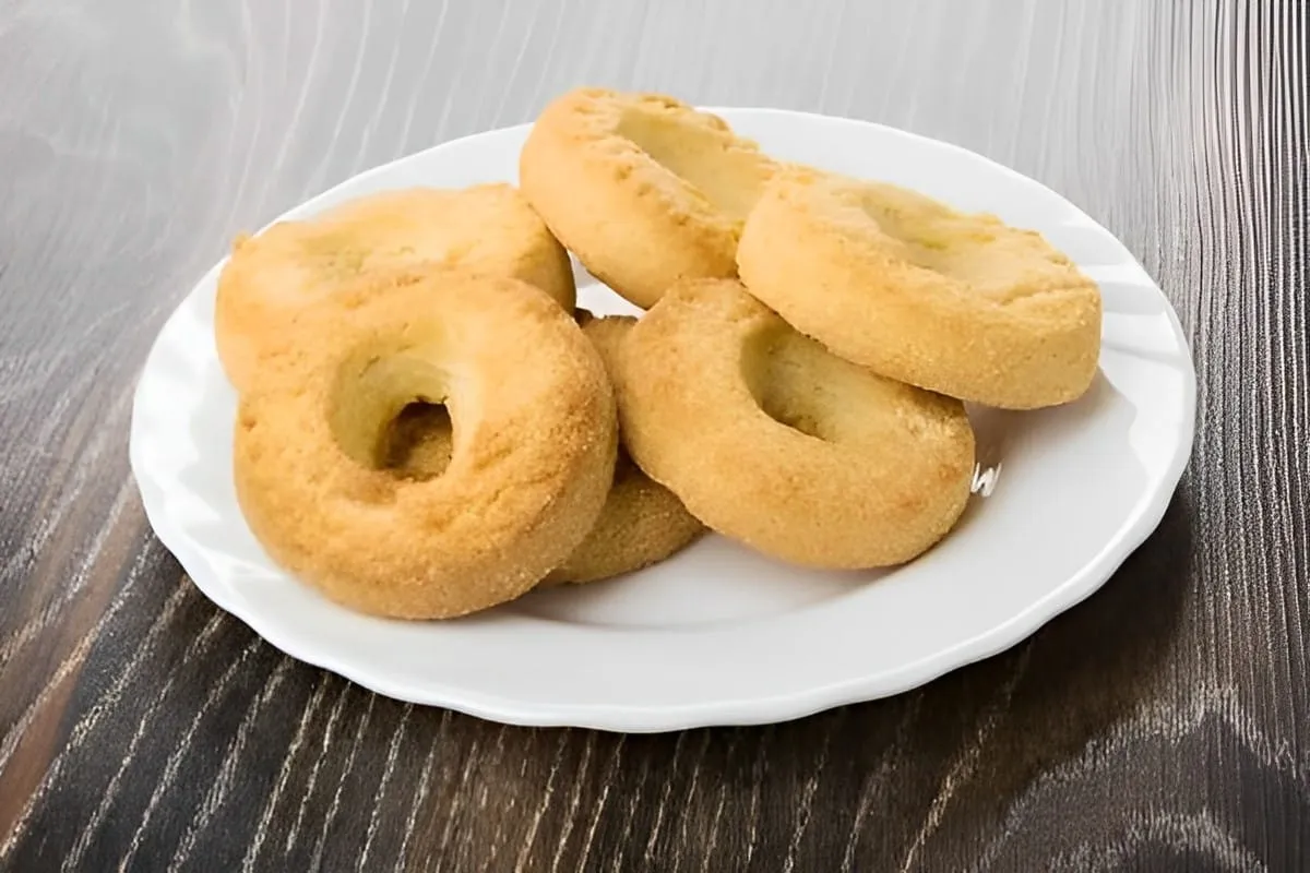 Rosquinha de creme de leite derrete na boca leve e deliciosa