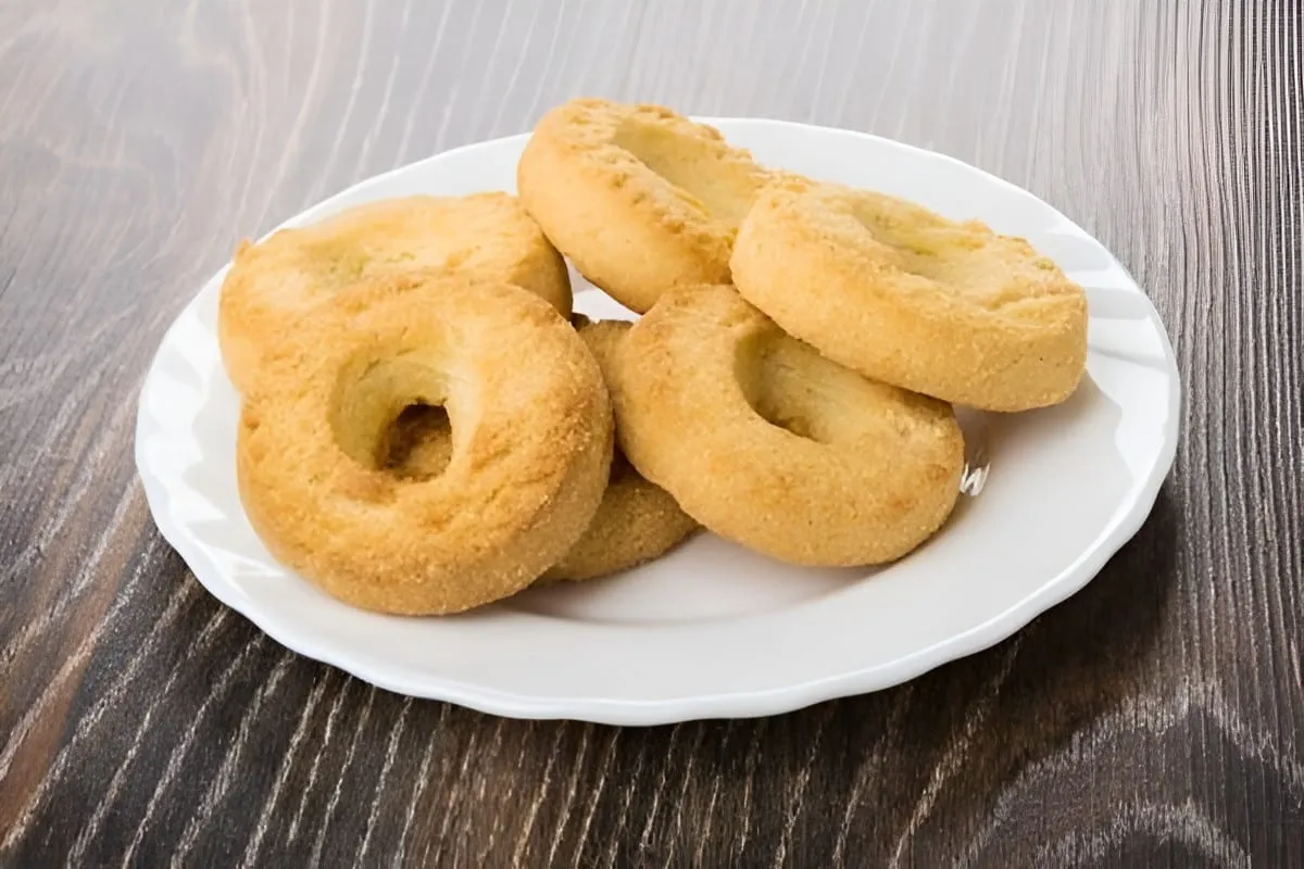 Rosquinha de creme de leite desmancha na boca leve e delicio