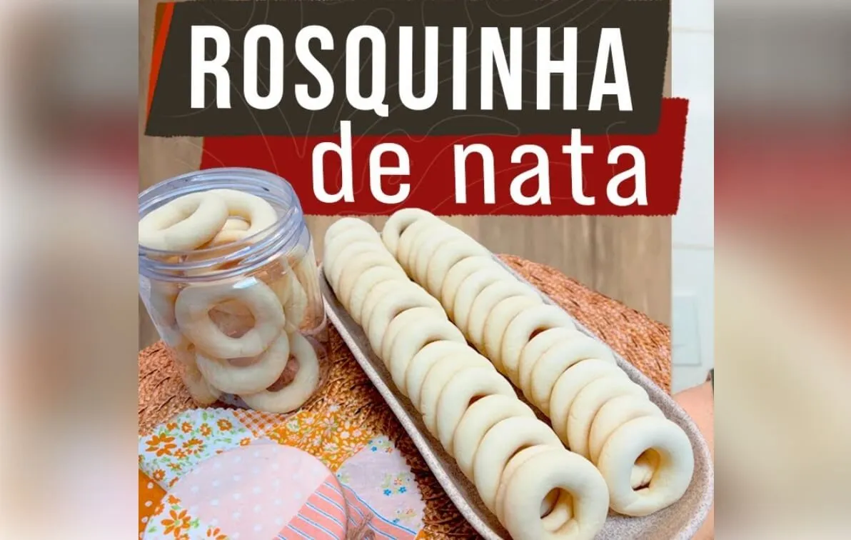 Rosquinha de nata caseira: receita da rosca fofinha e delici