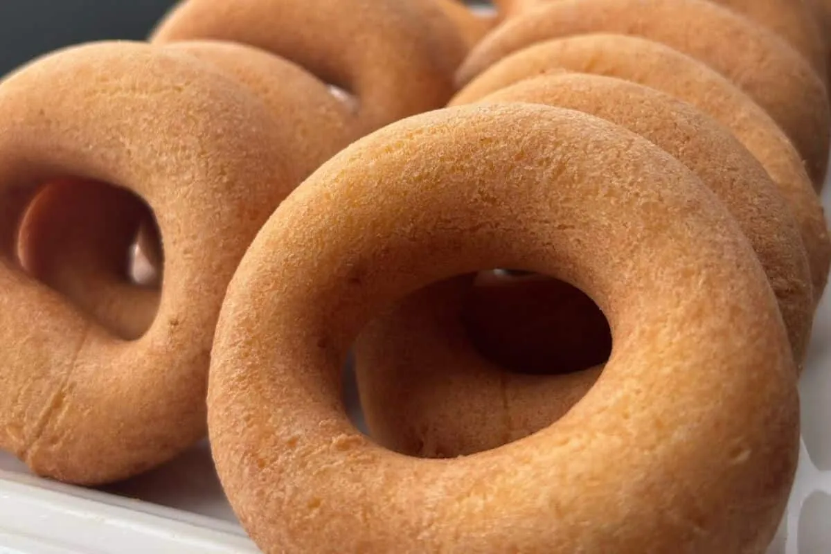 Rosquinha de polvilho doce da vovó, super crocante por fora