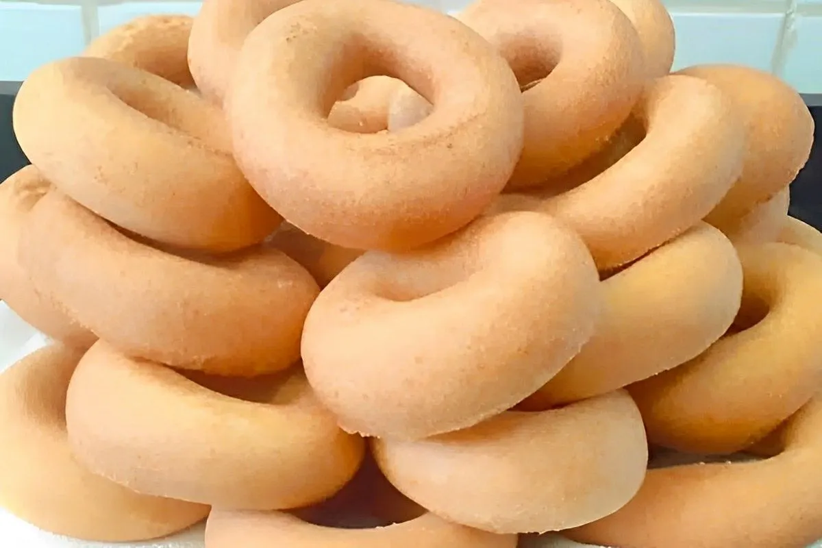 Rosquinha de polvilho mineira perfeita para servir com chá o