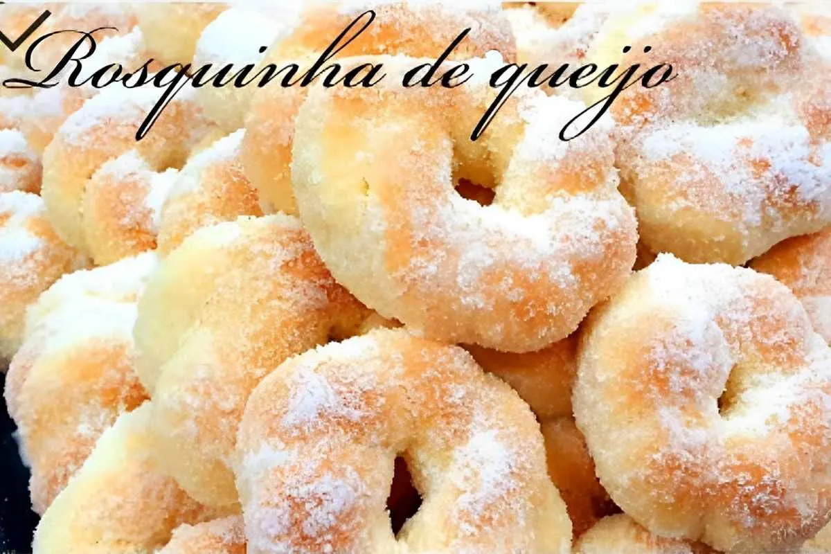 Rosquinha de queijo goiana deliciosa fácil de fazer e perfei