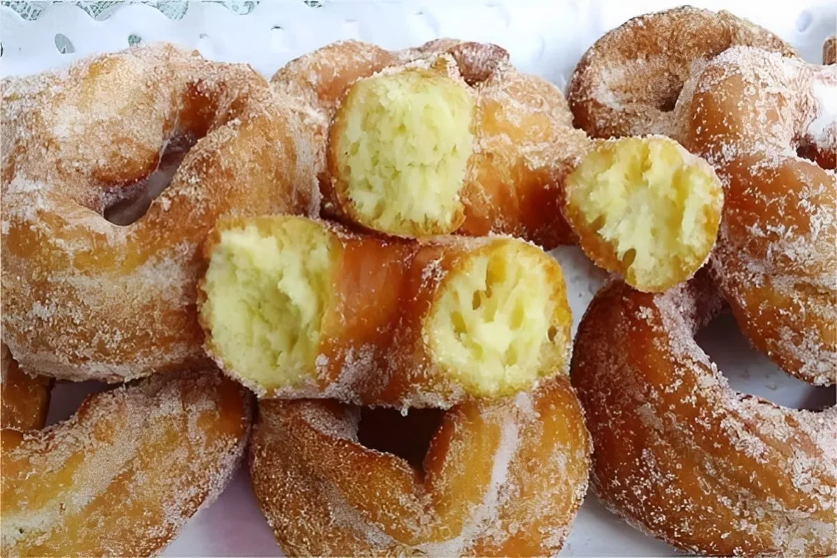 Rosquinha frita de limão receita fácil e deliciosa pra comer