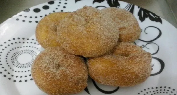 Rosquinhas com Açúcar e Canela