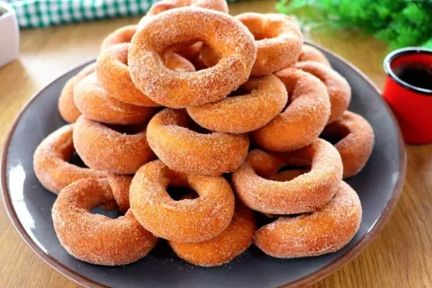 Rosquinhas de vinagre sequinhas e fofinhas perfeitas para se