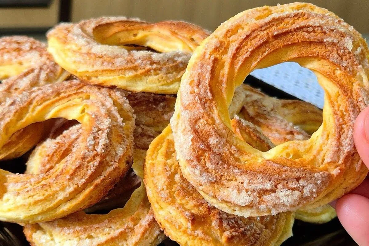Rosquinhas Samanta sequinhas e leves! Um café da manhã difer
