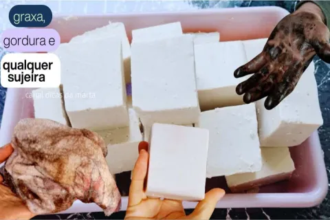 Sabão caseiro potente: tira até aquelas sujeiras mais pesada