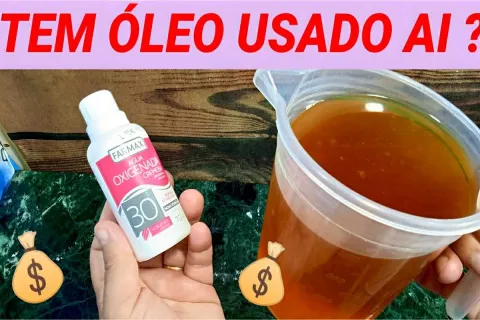Sabão com óleo usado da melhor da qualidade feito com apenas