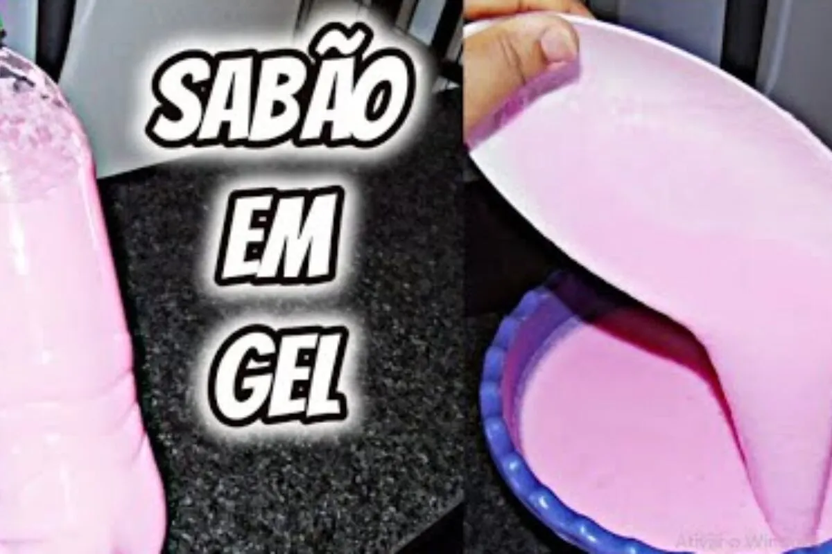 Sabão em gel caseiro econômico no preparo e muito eficiente