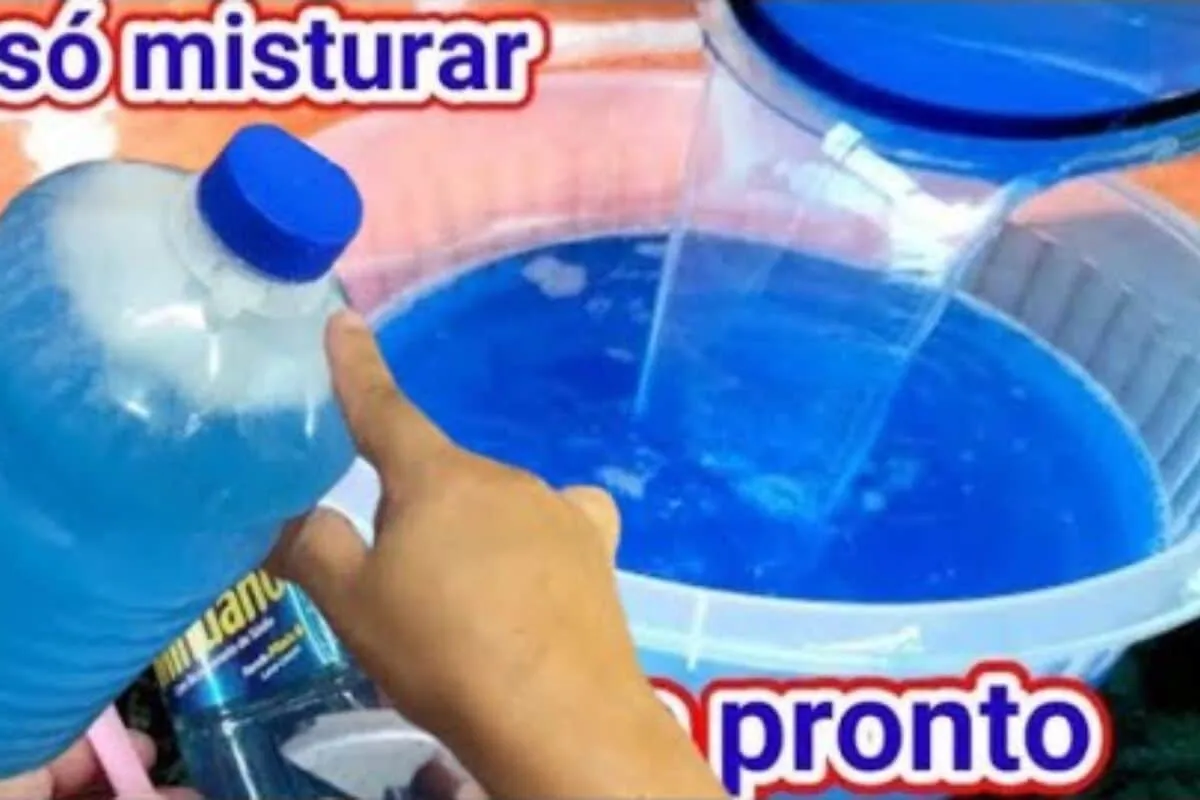 Sabão líquido caseiro econômico que limpa bem e ainda ajuda