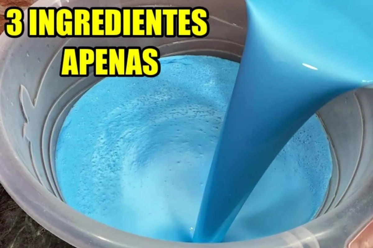 Sabão líquido caseiro muito fácil e vai te fazer economizar
