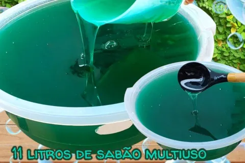 Sabão multiuso caseiro: muito simples e até quem nunca fez c