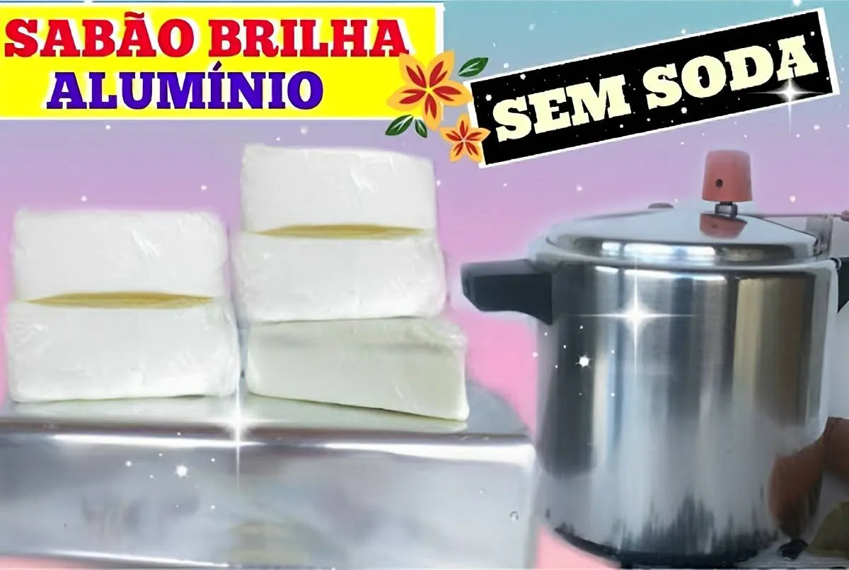Sabão para dar brilho em alumínio e deixar suas panelas e fo