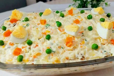 Salada de maionese para churrasco: uma versão diferente, sem