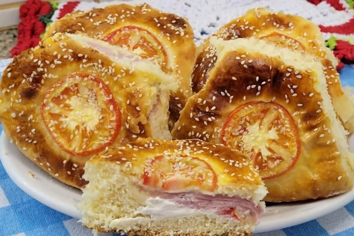 Salgado assado especial de Ceia de Natal: fácil, rápido e gostoso, esta pizza é perfeita