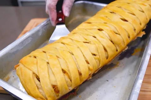 Salgado assado fácil e econômico ideal pra lanche da tarde o