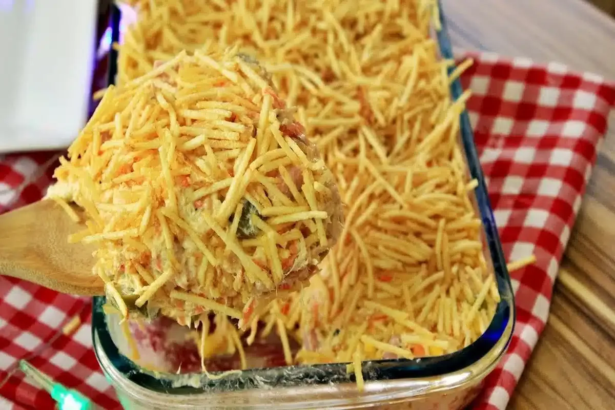Salpicão de frango perfeito e cremoso: perfeito para o seu a