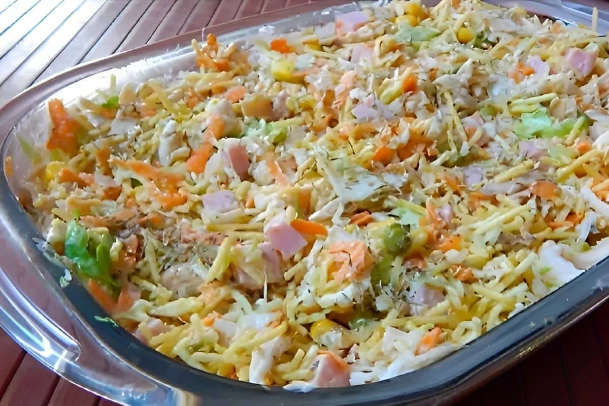 Salpicão de repolho uma opção leve e deliciosa para o seu al