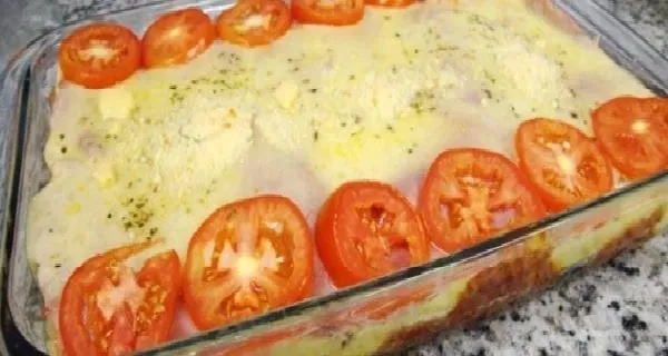 Sanduíche de Pão de Forma Assado