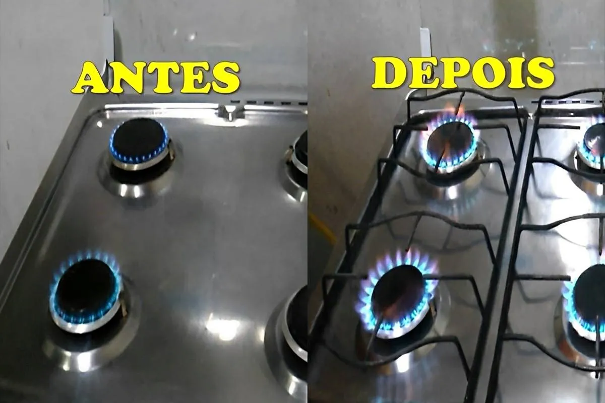 Segredinho para desentupir as bocas do fogão utilizando um i