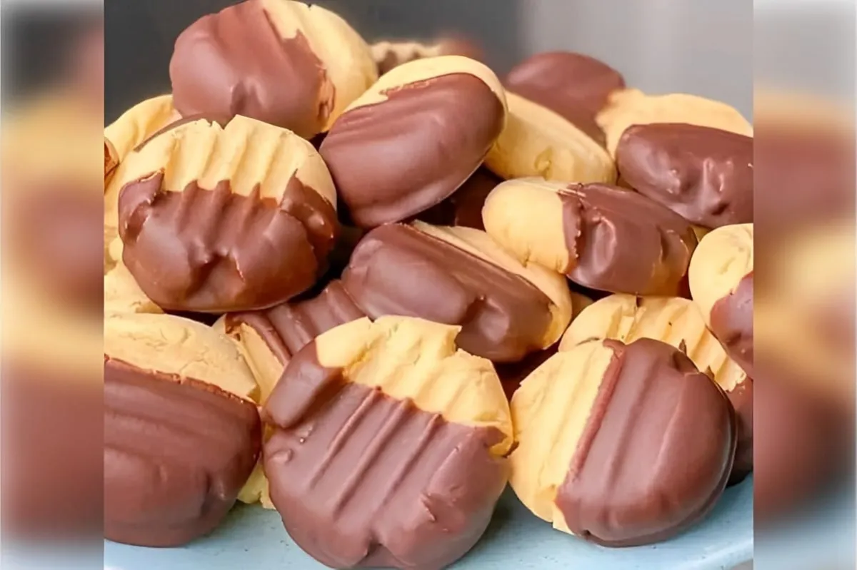 Sequilho de Leite Ninho com chocolate muito fácil de prepara