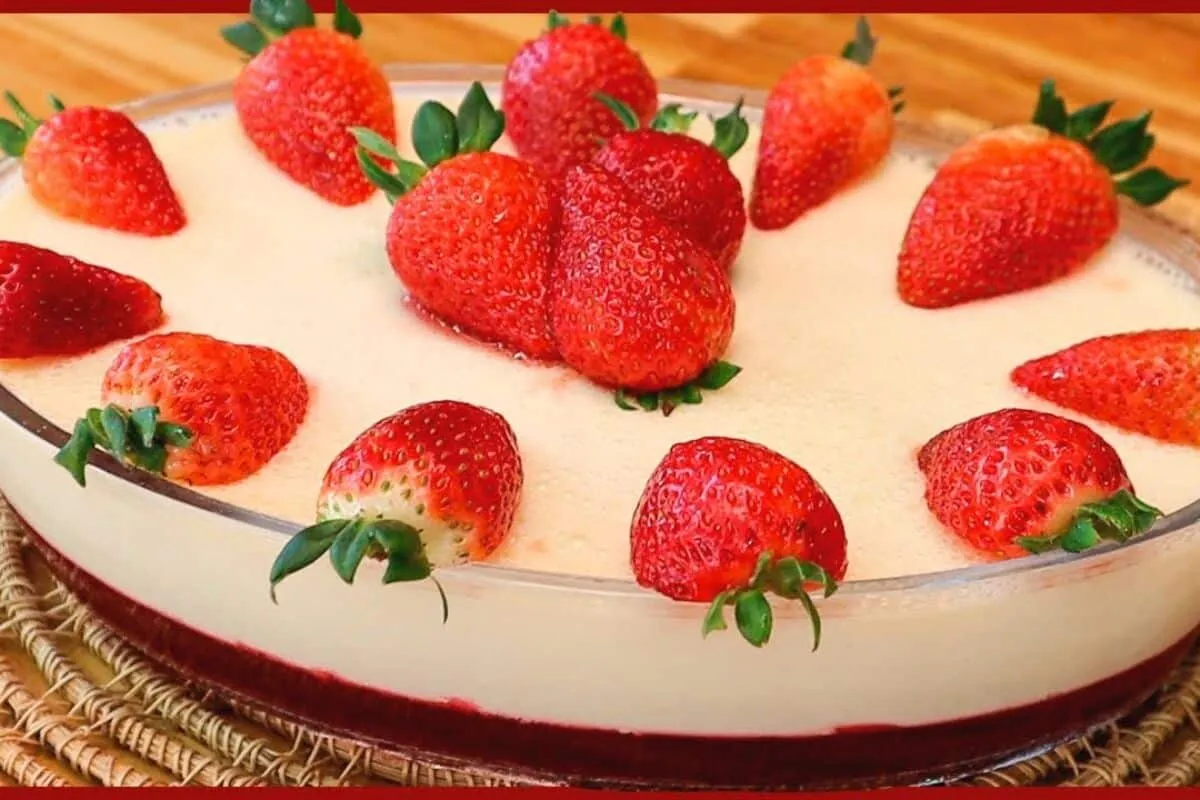 Sobremesa cremosa perfeita para o fim de semana com sabor ma