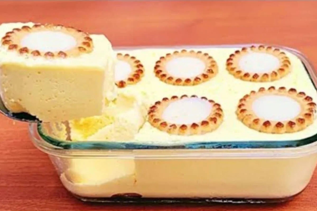 Sobremesa de 2 ingredientes: fiz com 2 ingredientes, misturo