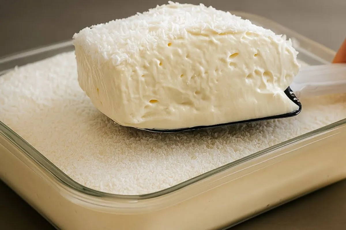 Sobremesa de 2 ingredientes rápida de preparar para matar a