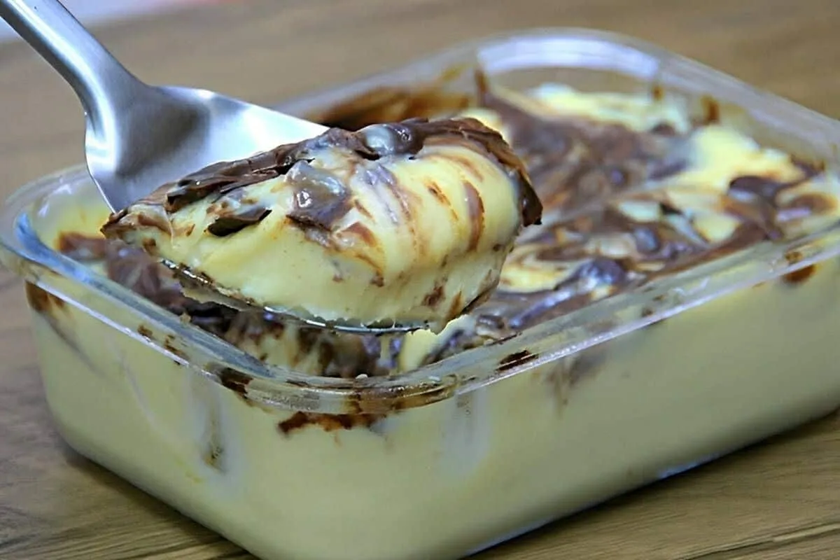Sobremesa de 3 ingredientes fácil e rápida perfeita para qua