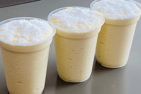 Sobremesa de 5 minutos feita no liquidificador sem ir ao fog