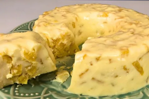 Sobremesa de abacaxi com 4 ingredientes: rápida e irresistív
