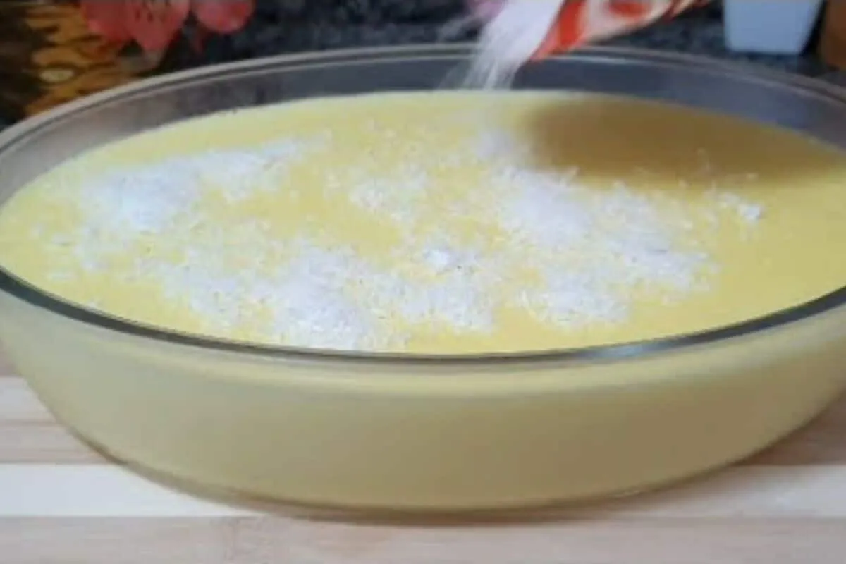 Sobremesa de abacaxi com coco geladinha e perfeita para qual