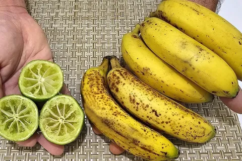 Sobremesa de banana com limão, um doce fácil de preparar que