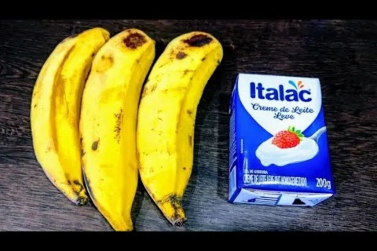 Sobremesa de banana: tem banana velha em casa? não jogue for